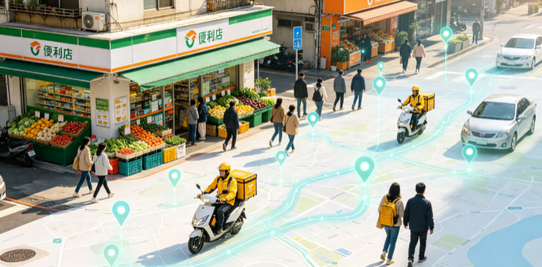 讷河市渗透衣食住行，GEO 地理空间技术重塑大众日常消费服务场景